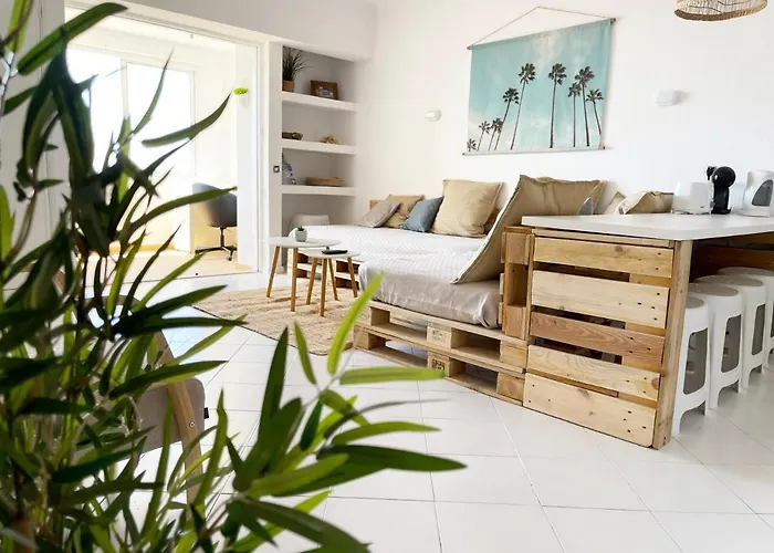 아파트 Panoramic Seaview - 2 Bedroom, Main Ave, 15 Min Walk Beach, Workspace 알부페이라