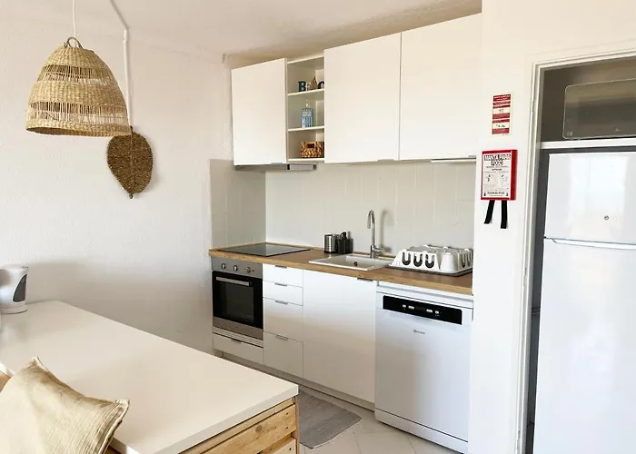 Panoramic Seaview - 2 Bedroom, Main Ave, 15 Min Walk Beach, Workspace 알부페이라