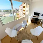 Panoramic Seaview - 2 Bedroom, Main Ave, 15 Min Walk Beach, Workspace Albufeira