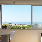 Daire Panoramic Seaview - 2 Bedroom, Main Ave, 15 Min Walk Beach, Workspace *